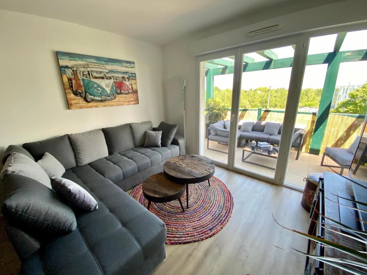 T4 Avec Terrasse Ideal En Famille Ou Entre Amis Hendaye Bagian luar foto